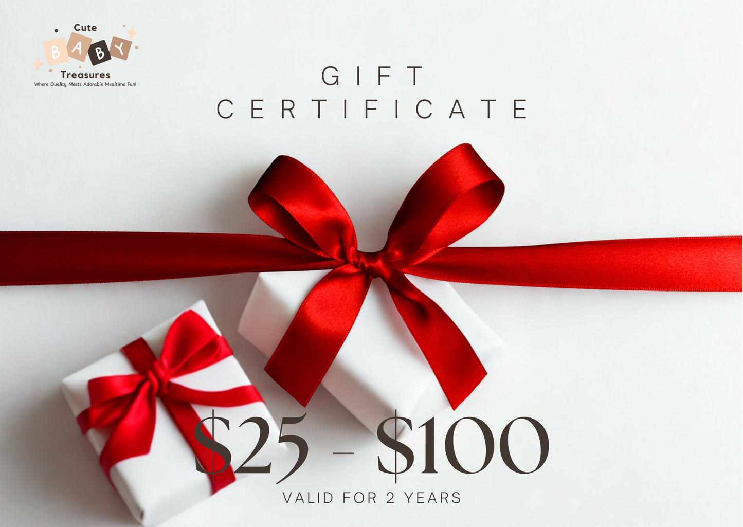 Cute Baby Treasures Digital Gift Card