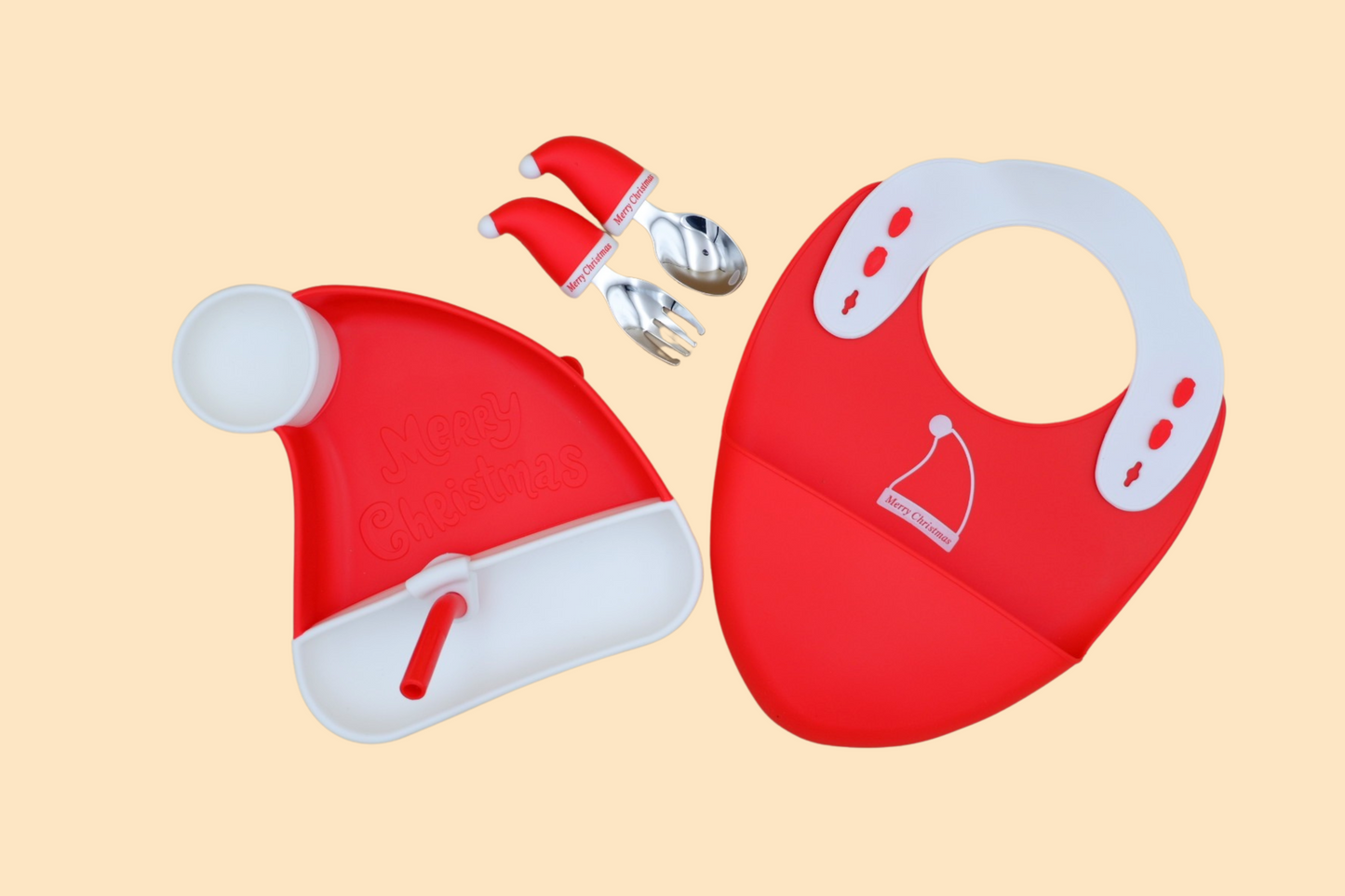 BPA-Free Silicone Feeding Set | Perfect Christmas Gift
