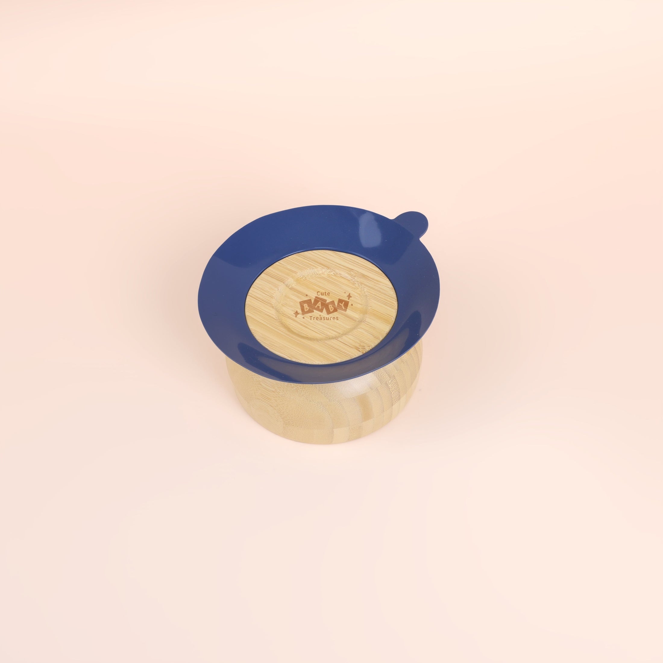 Bamboo Bowl with Silicone Suction - Cute Baby Treasures