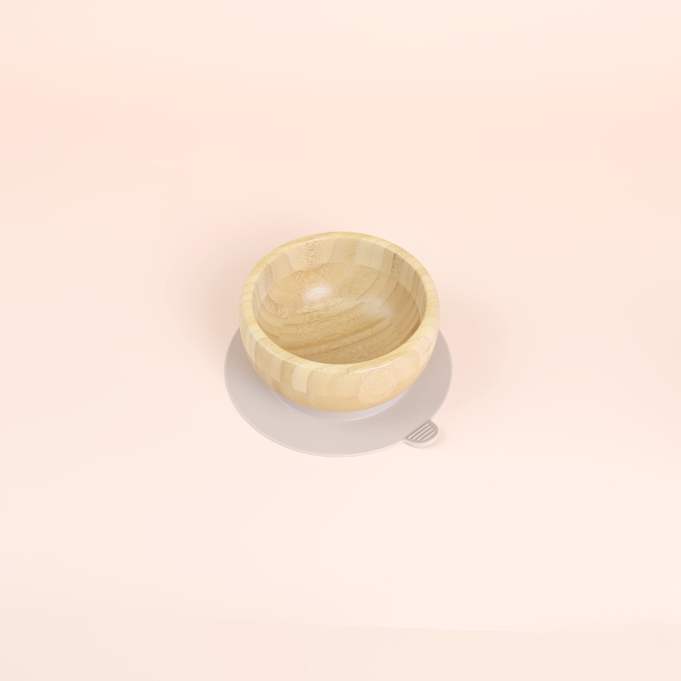 Bamboo Bowl with Silicone Suction - Cute Baby Treasures