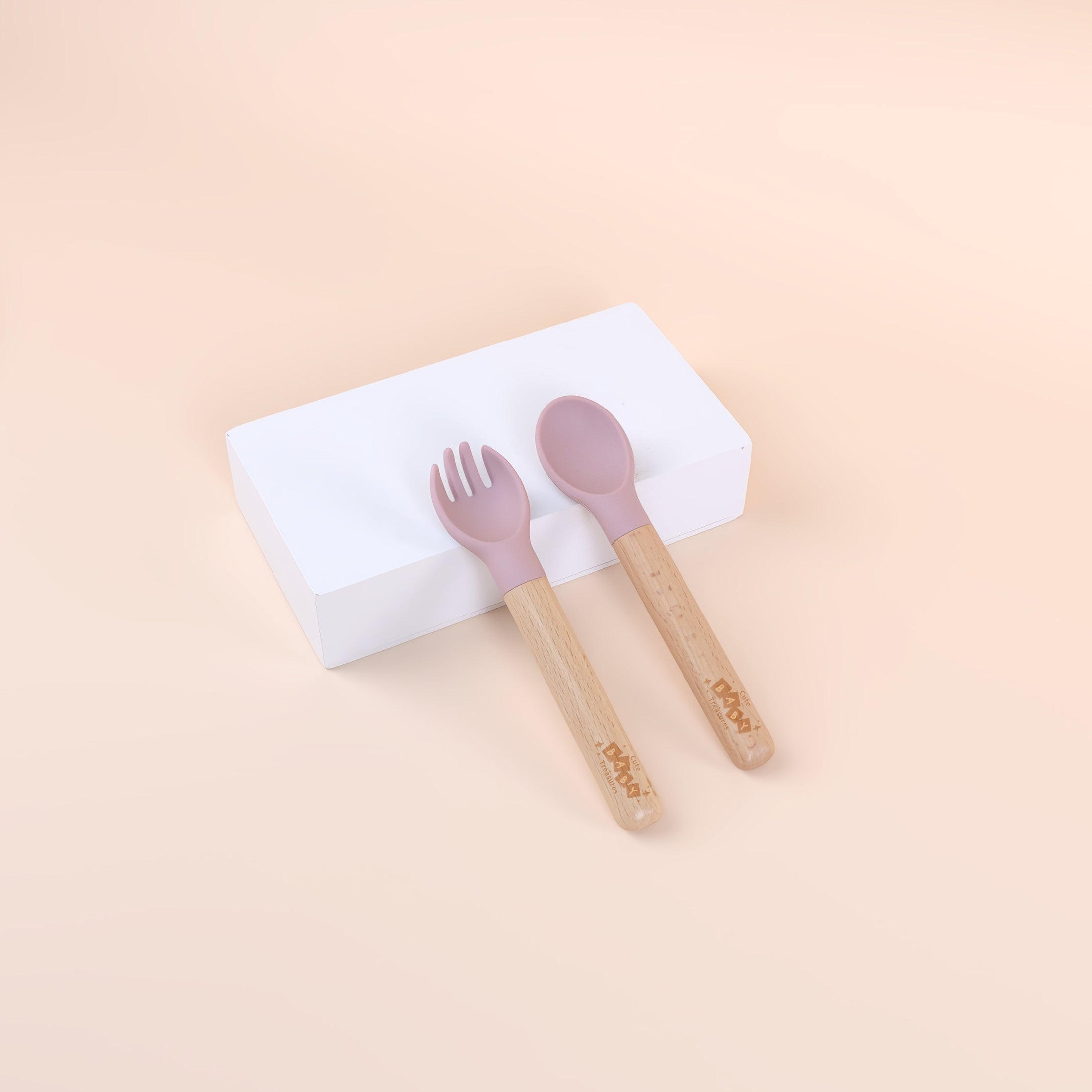 Bamboo & Silicone Cutlery Set with Travel Case