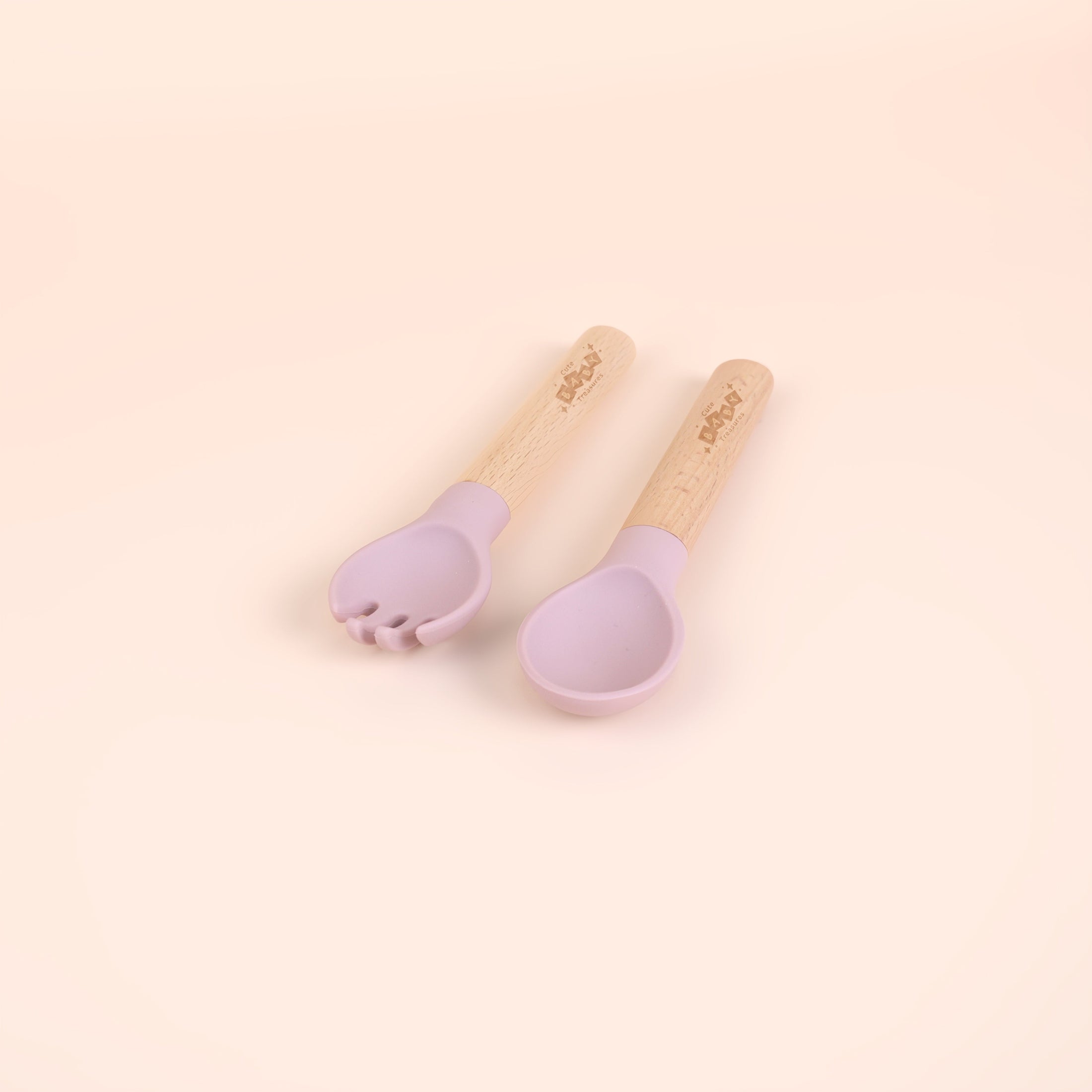 Bamboo & Silicone Cutlery Set with Travel Case