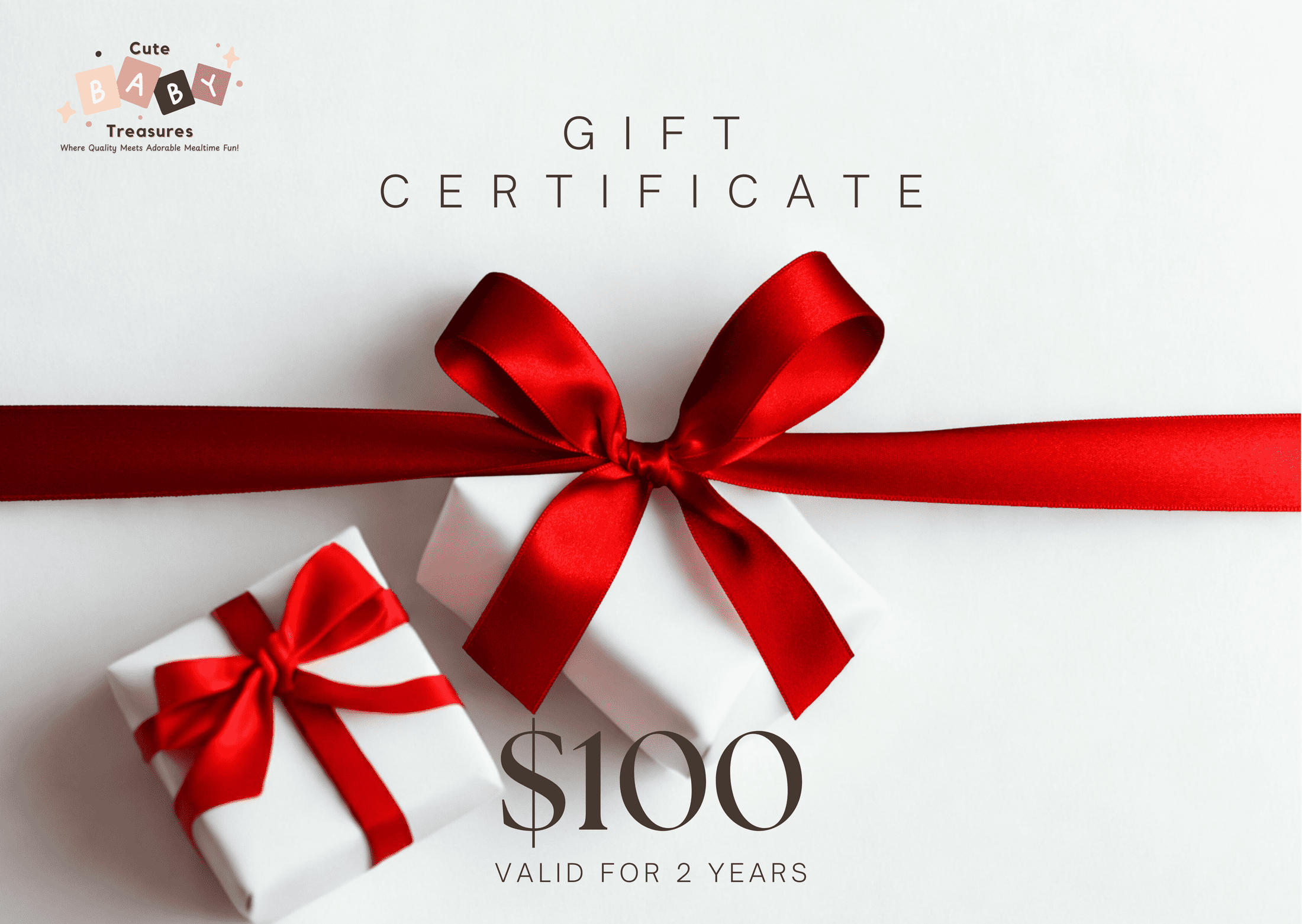 Cute Baby Treasures Digital Gift Card - Cute Baby Treasures