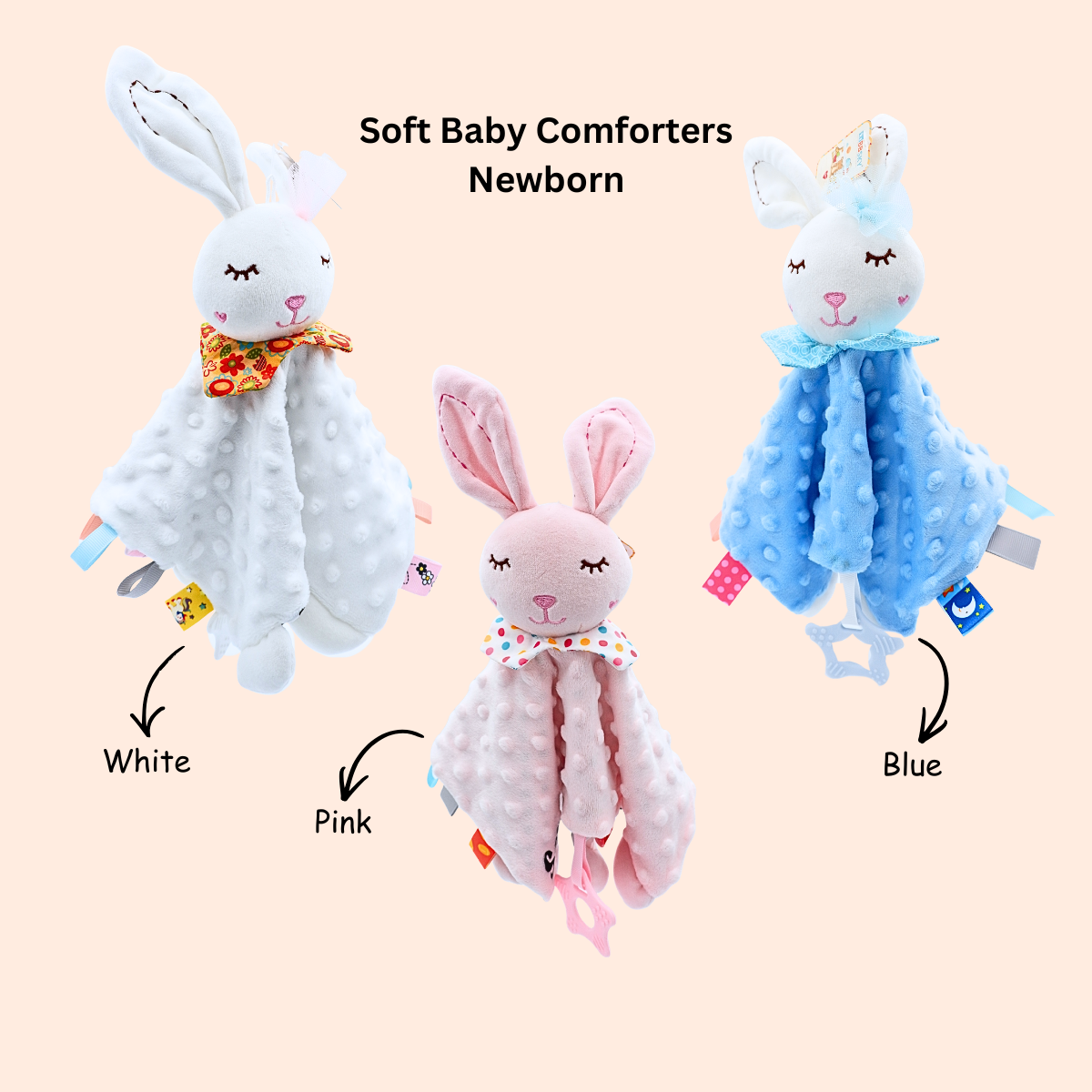 Personalised Baby Shower Gift Hamper (Luxury Newborn Gift Set with Bamboo & Silicone Essentials) - Cute Baby Treasures