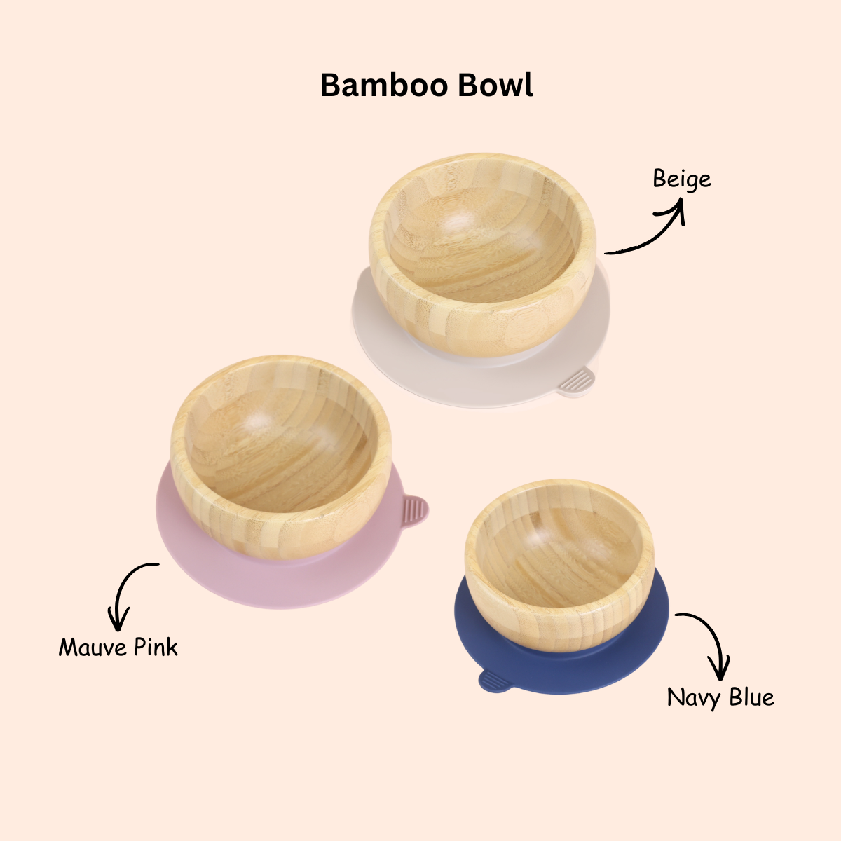 Personalised Baby Shower Gift Hamper (Luxury Newborn Gift Set with Bamboo & Silicone Essentials) - Cute Baby Treasures