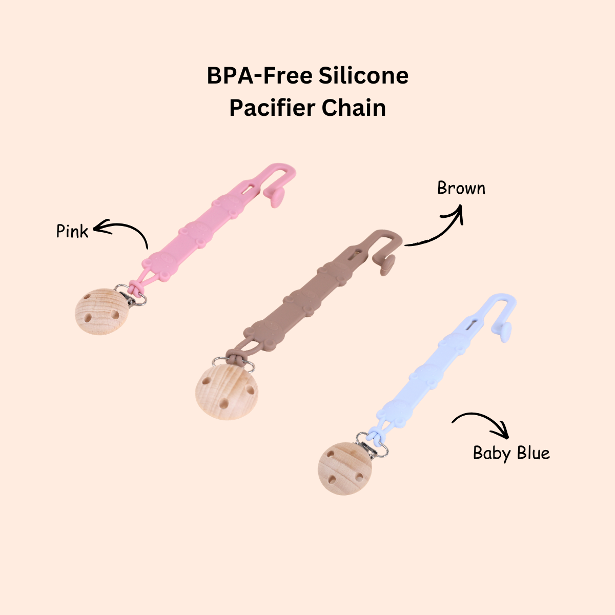 Personalised Baby Shower Gift Hamper (Luxury Newborn Gift Set with Bamboo & Silicone Essentials) - Cute Baby Treasures