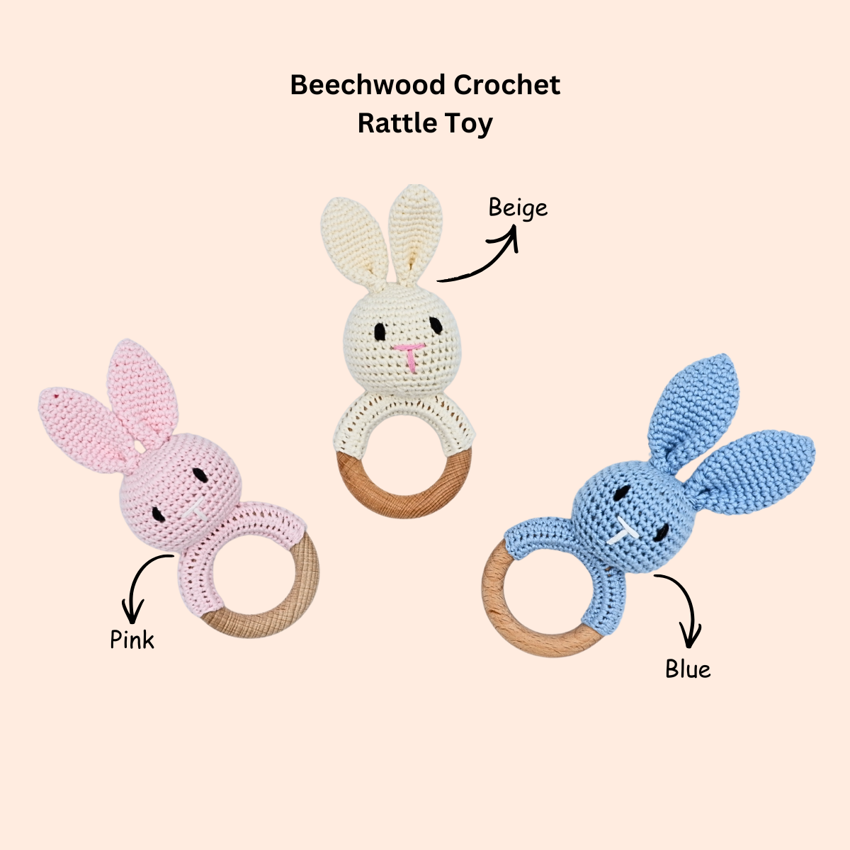 Personalised Baby Shower Gift Hamper (Luxury Newborn Gift Set with Bamboo & Silicone Essentials) - Cute Baby Treasures