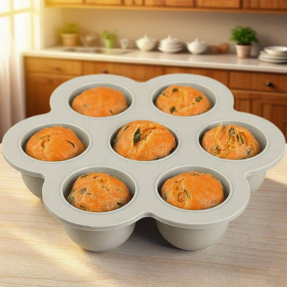 Silicone Freezer Tray & Popsicle Mould – Baby Food Storage & Homemade Ice Pop Maker | BPA-Free, Dishwasher, Oven & Freezer Safe - Cute Baby Treasures