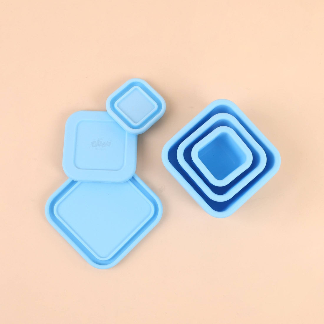 Silicone Snack Box Set – Reusable Baby Food Storage Containers | BPA-Free, Leakproof, Dishwasher & Freezer Safe - Cute Baby Treasures