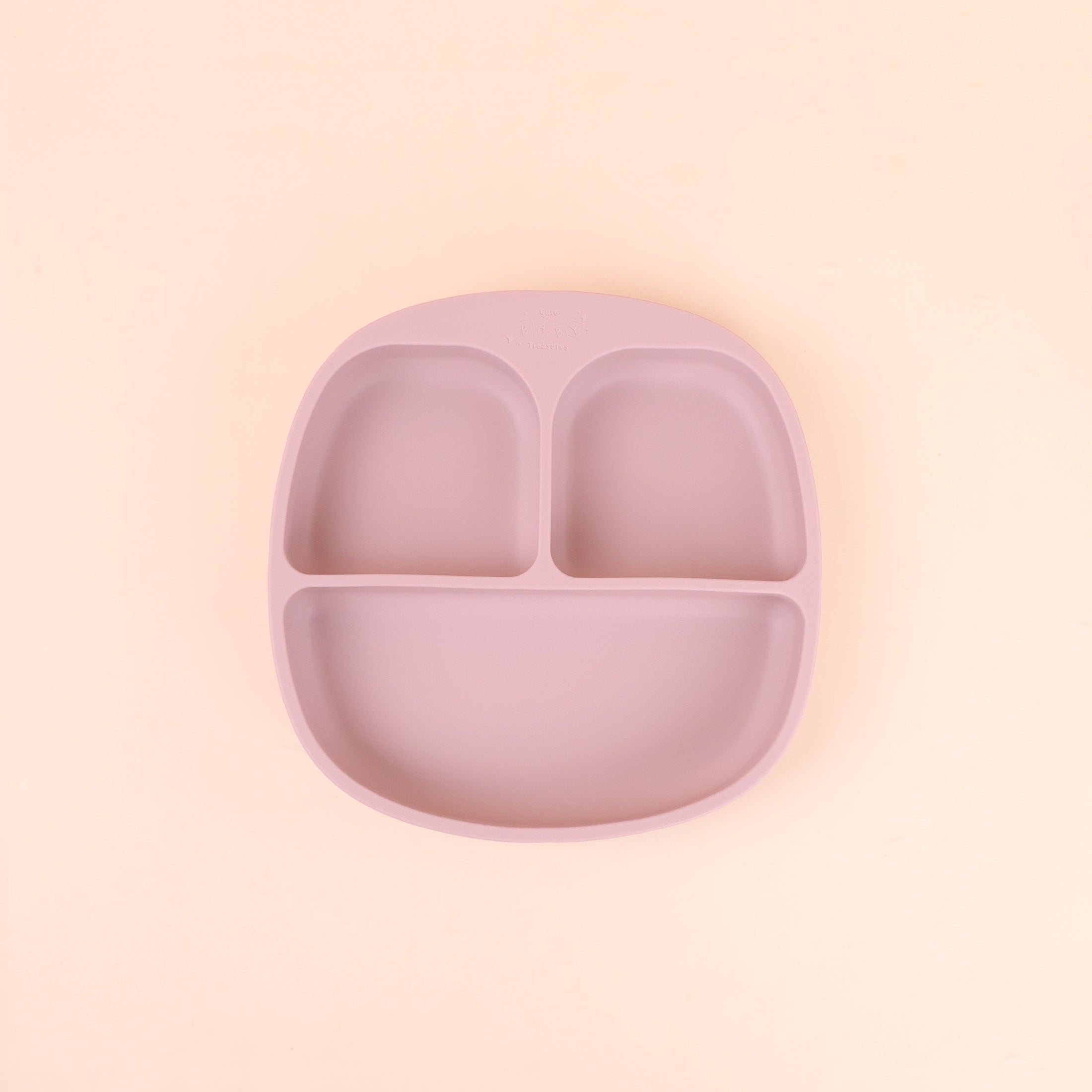 BPA-Free Silicone Suction Plate with Lid