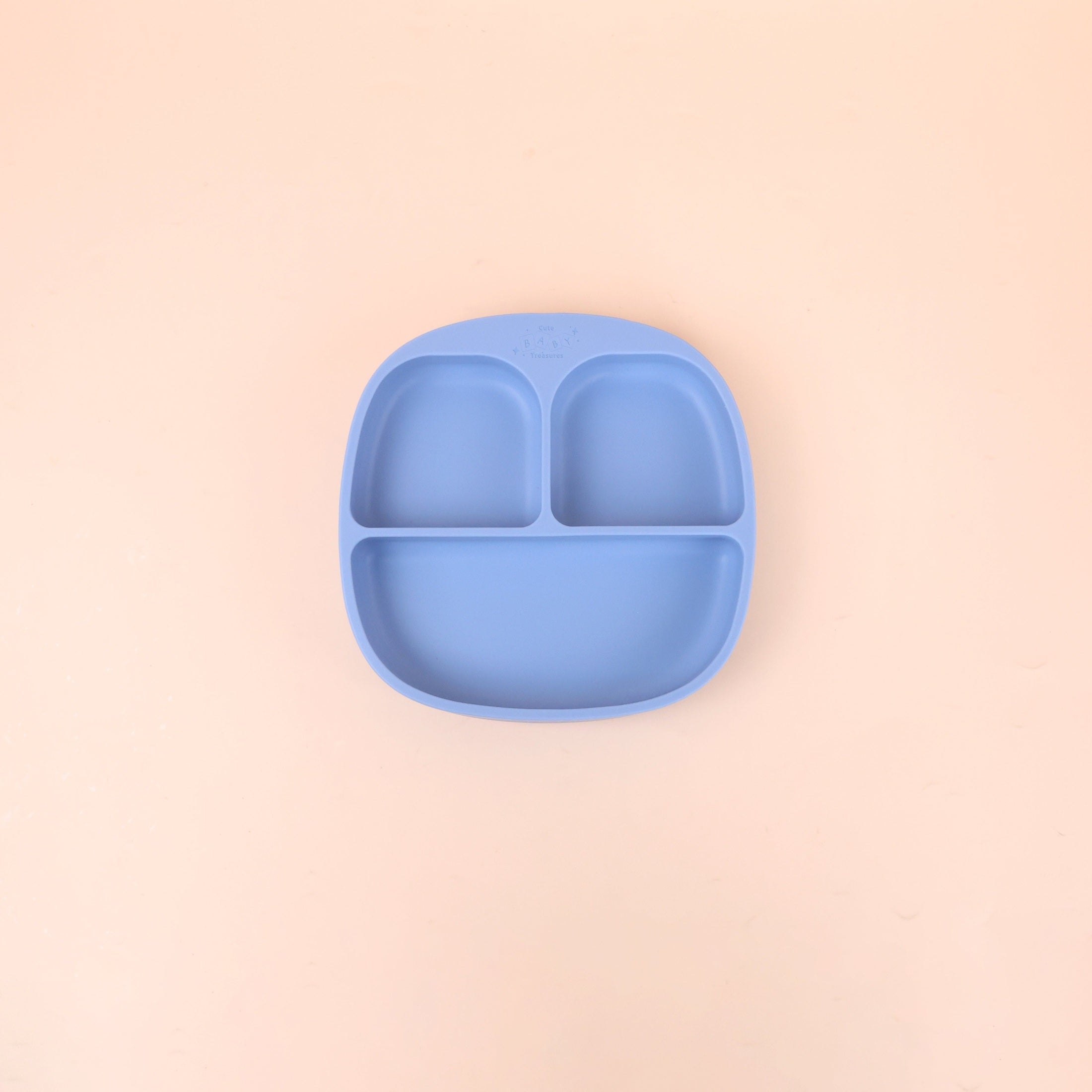 BPA-Free Silicone Suction Plate with Lid