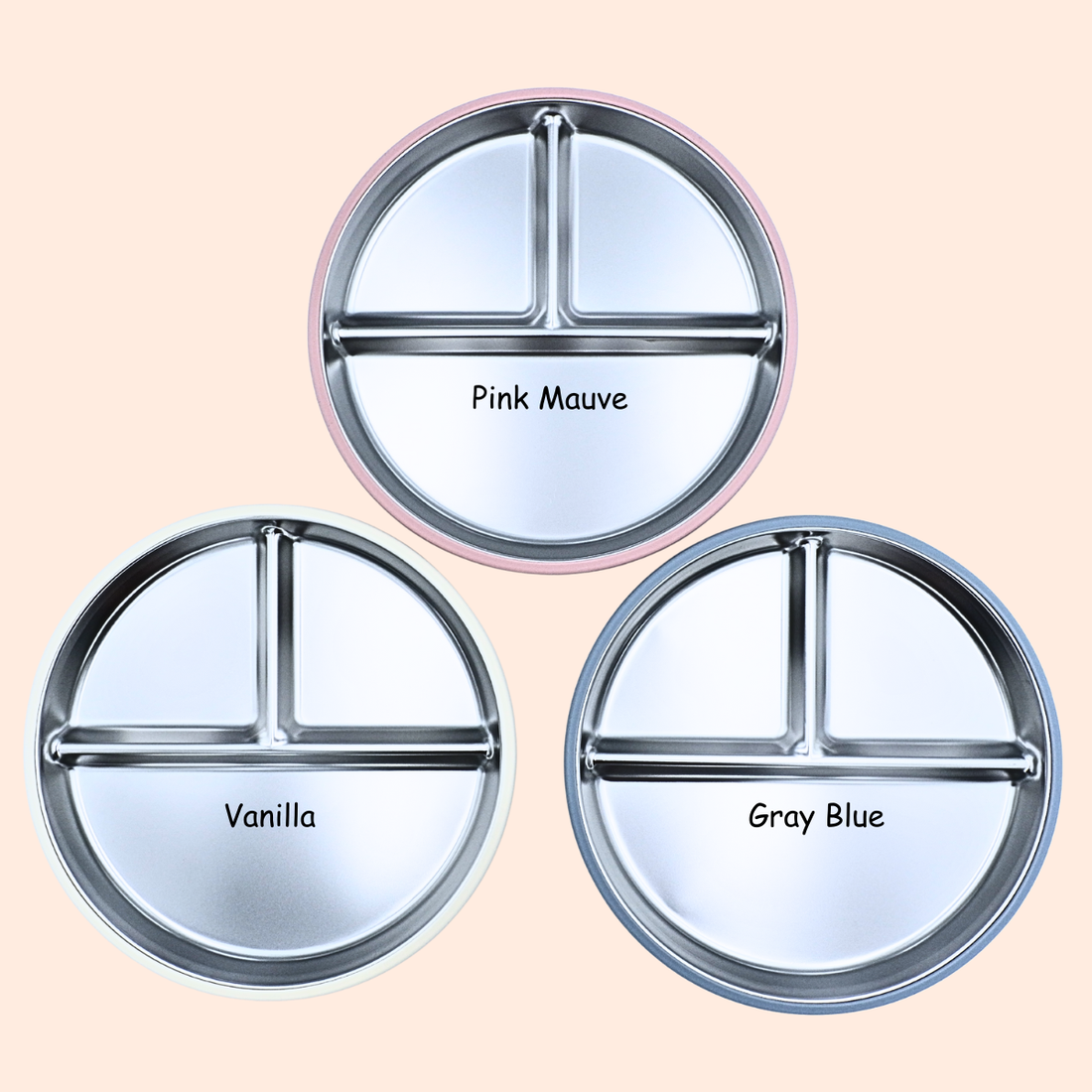 Stainless Steel 23CM Plate