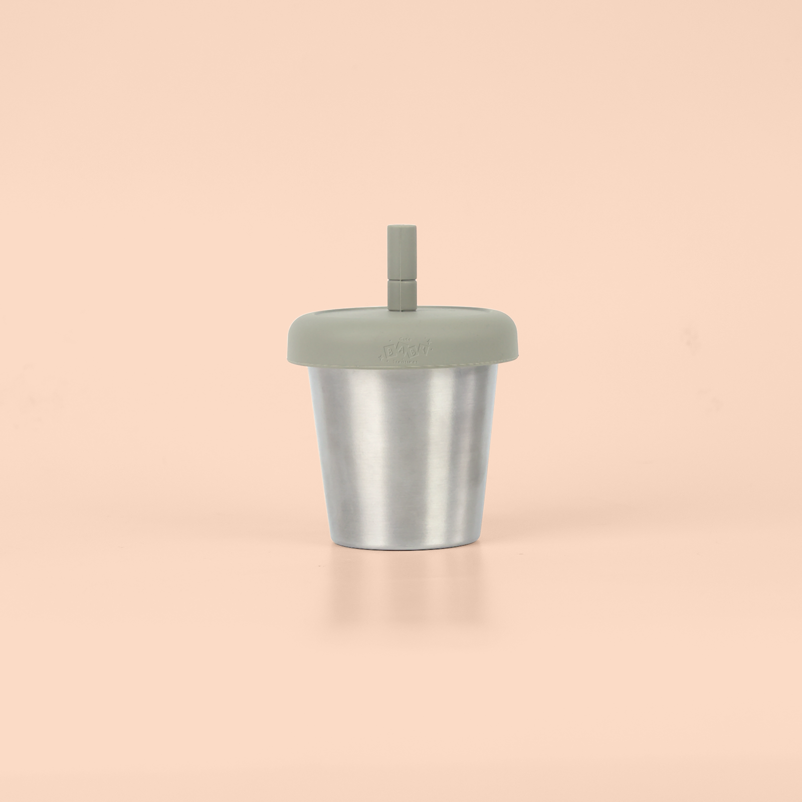 Stainless Steel Straw Cup - Cute Baby Treasures