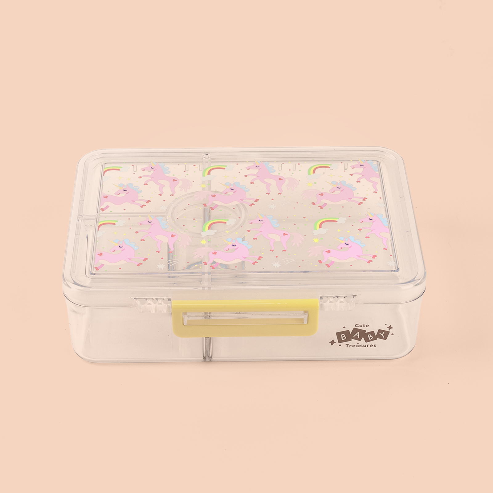 Tritan Bento Lunch Box With 4 Compartments - Cute Baby Treasures